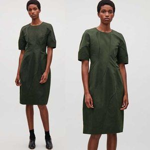 COS Dark Green Dress